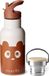 Nuuroo Bertil Drinkfles - Caramel Café - 350 ml - Bruin/Wit
