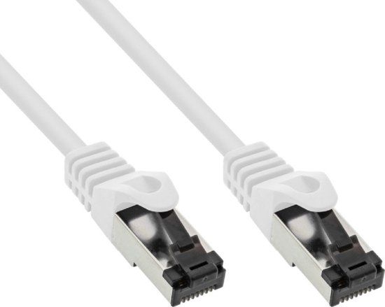 Goobay S/FTP CAT8.1 Netwerkkabel - 15 meter - Wit
