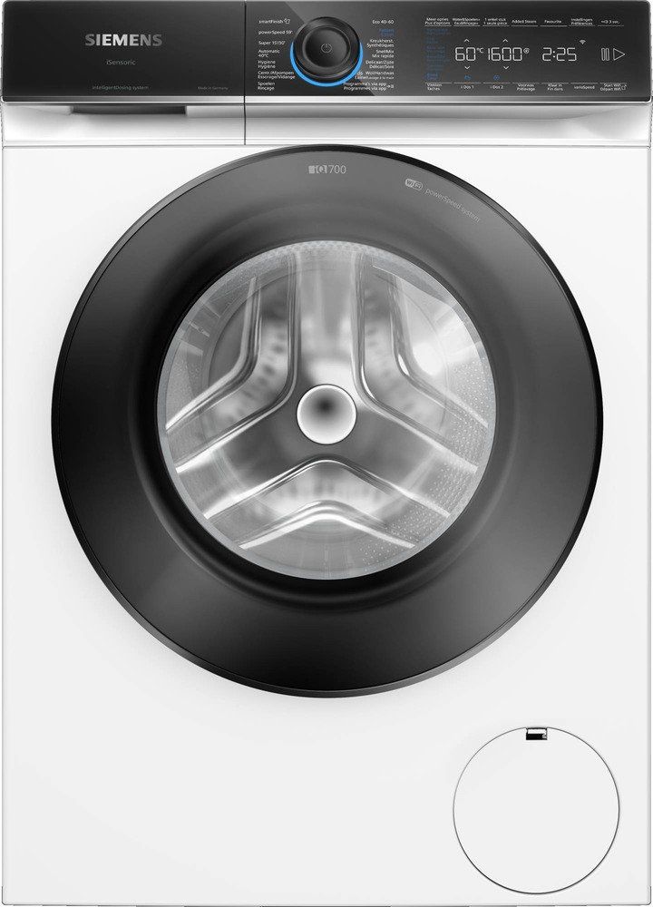 Siemens WG56B2AAFG iQ700 - Wasmachine - 10 kg - 1600 rpm - Energieklasse A - Met stoom en automatische dosering