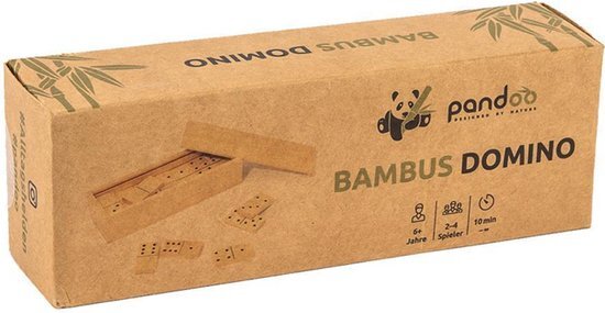 Pandoo bamboe domino - houtvrij en plasticvrij