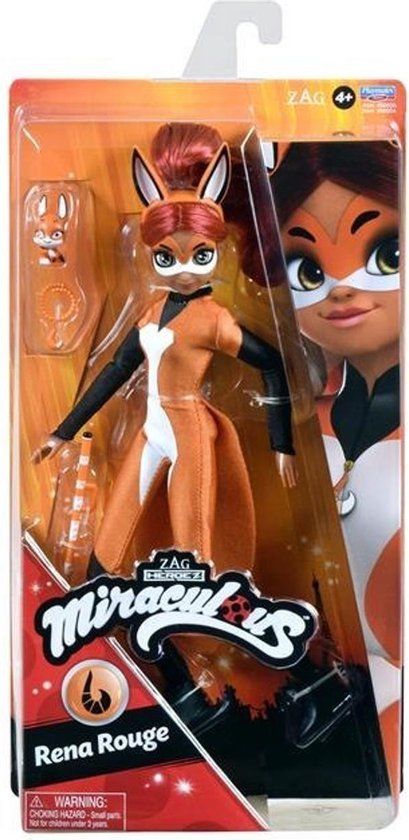 Miraculous: Tales of Ladybug and Cat Noir Red Fox Doll Toys - 5 jaar+