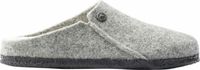 Birkenstock Zermatt narrow Filz Shearling Cozy Home Dames Pantoffels - Light Grey - Maat 36