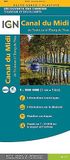 LE TOP ITINERANCE Canal du Midi - de Toulouse à l'Etang de Thau Kaartendeck