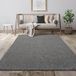 Mia's Teppiche Giant Modern pluizig dicht laagpolig tapijt voor de woonkamer, superzacht gevoel, melange-effect, elegante glans
