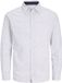 JACK & JONES JJEREMY DETAIL SHIRT LS NOOS Chemise Homme - Taille XL - Coton - Manches longues - À carreaux - Coupe droite - Blanc