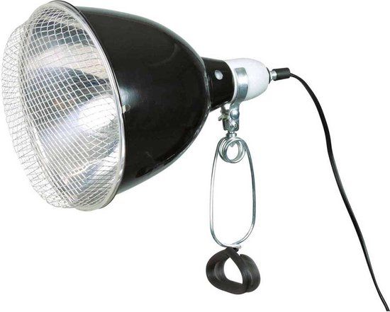 TRIXIE Reptiland Reflector Klemlamp - Zwart - 250 W