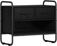 vidaXL Meuble TV 60 x 30 x 50 cm Chêne noir Bois d'ingénierie