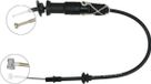 SEAT CORDOBA Câble d'embrayage, 854 mm, avec ABS
