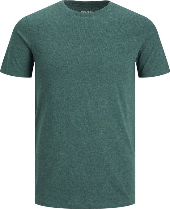Jack & Jones Jjeorganic Melange Tee Ss O-neck - Storm/melange - Men's Size M