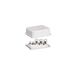 Legrand LEG34021 spuitgegoten behuizing, IP40-3, 100 x 80 x 36, aansluitklemmen 6-10-16 mm