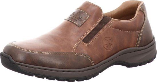 Rieker heren 03354 slippers - bruin - maat 41
