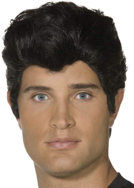 Grease™ - pruik voor mannen - Verkleedpruik