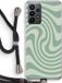 Case Company® - Swirl Green Case with Cord for Samsung Galaxy A23