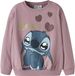 NAME IT NMFANSA STITCH NREG SWEAT BRU WDI Meisjes Sweater Maat 92 Lilas
