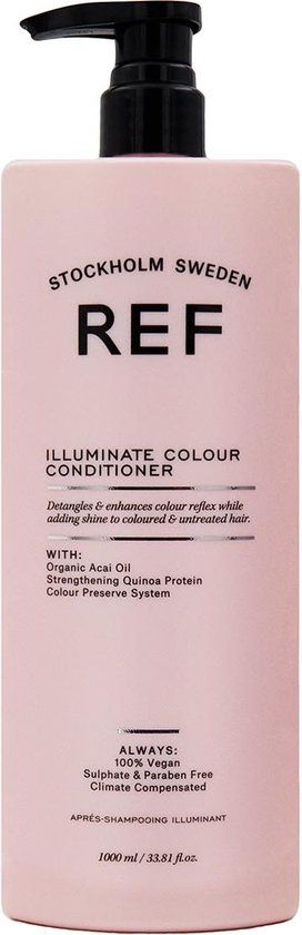 REF Stockholm - Illuminate Colour Conditioner - 1000ml - Voor Gekleurd Haar