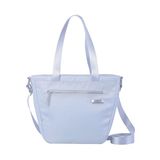 TOTTO - Koeltas voor levensmiddelen, 8 l, passiebloem, afmetingen 27 x 22,5 x 12,5 cm, werktas, voorvak met ritssluiting, schouderriem, afneembare riem, halogeenblauw