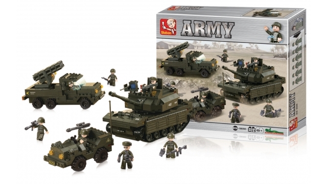 Sluban Building Blocks Army Serie Army Set