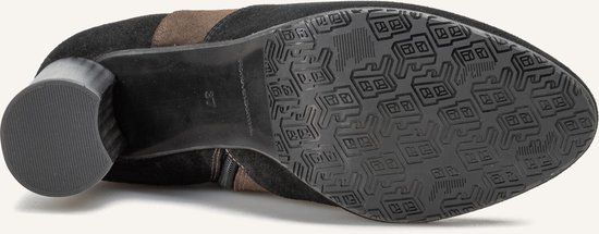 Floris van Bommel Sfw-50075 Kaci Enkellaarsjes - Enkelboots met rits - Dames - Zwart - Maat 42