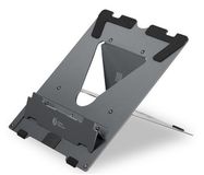 BakkerElkhuizen Ergo-Q 160 Notebookstandaard - Zwart/Donkergrijs