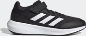 adidas Performance RunFalcon 3.0 Schoenen met Elastische Veters en Klittenband - Kinderen - Zwart - Maat 28.5