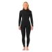 Rip Curl Dawn Patrol 3/2 Mm Combinaison Néoprène Manches Longues Zip Dorsal Femme