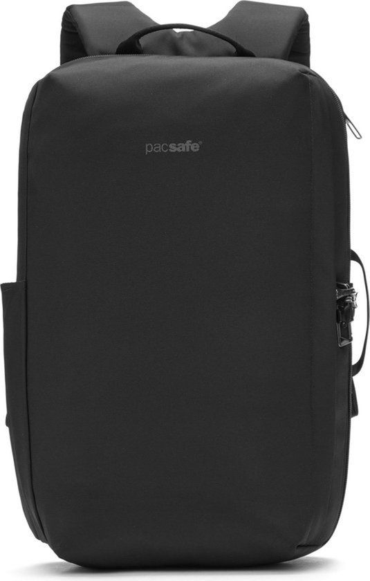 Pacsafe Metrosafe X Laptoptas - 18 L - Geschikt voor 16 inch laptop - RFID-blokkerend - Gevoerde Schouderbanden - Rugzak - Rugtas - Schoudertas - Zwart