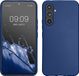 kwmobile hoesje geschikt voor Samsung Galaxy A54 5G - Back cover in metallic blauw