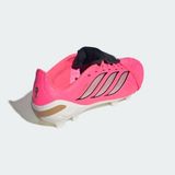 adidas Predator League Fold-over Tongue Fg Road To Glory - Solar Turbo/thermal Chrome/zwart Kids - Natuurgras (Fg), maat 31½