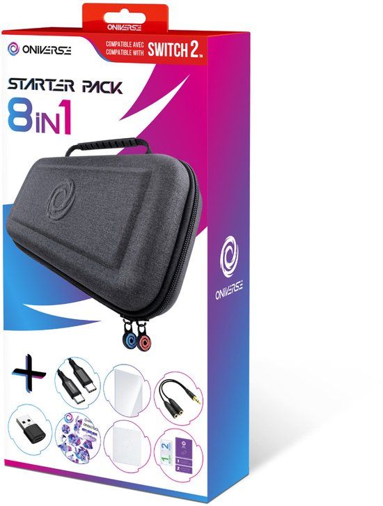 Oniverse ONE UP Oniverse - 8-in-1 Starterset - Geschikt voor Nintendo Switch 2