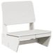 vidaXL Tuinstoel 60x64x70,5 cm massief grenenhout wit