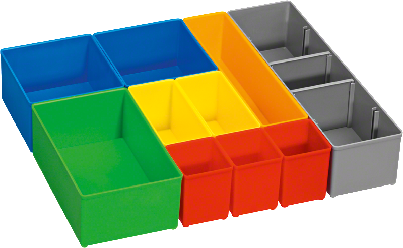 Bosch i-BOXX 72 - Gereedschapskist - Kunststof - Blauw, Geel, Grijs, Oranje, Rood