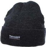 3M Thinsulate Beanie muts antraciet met thinsulate