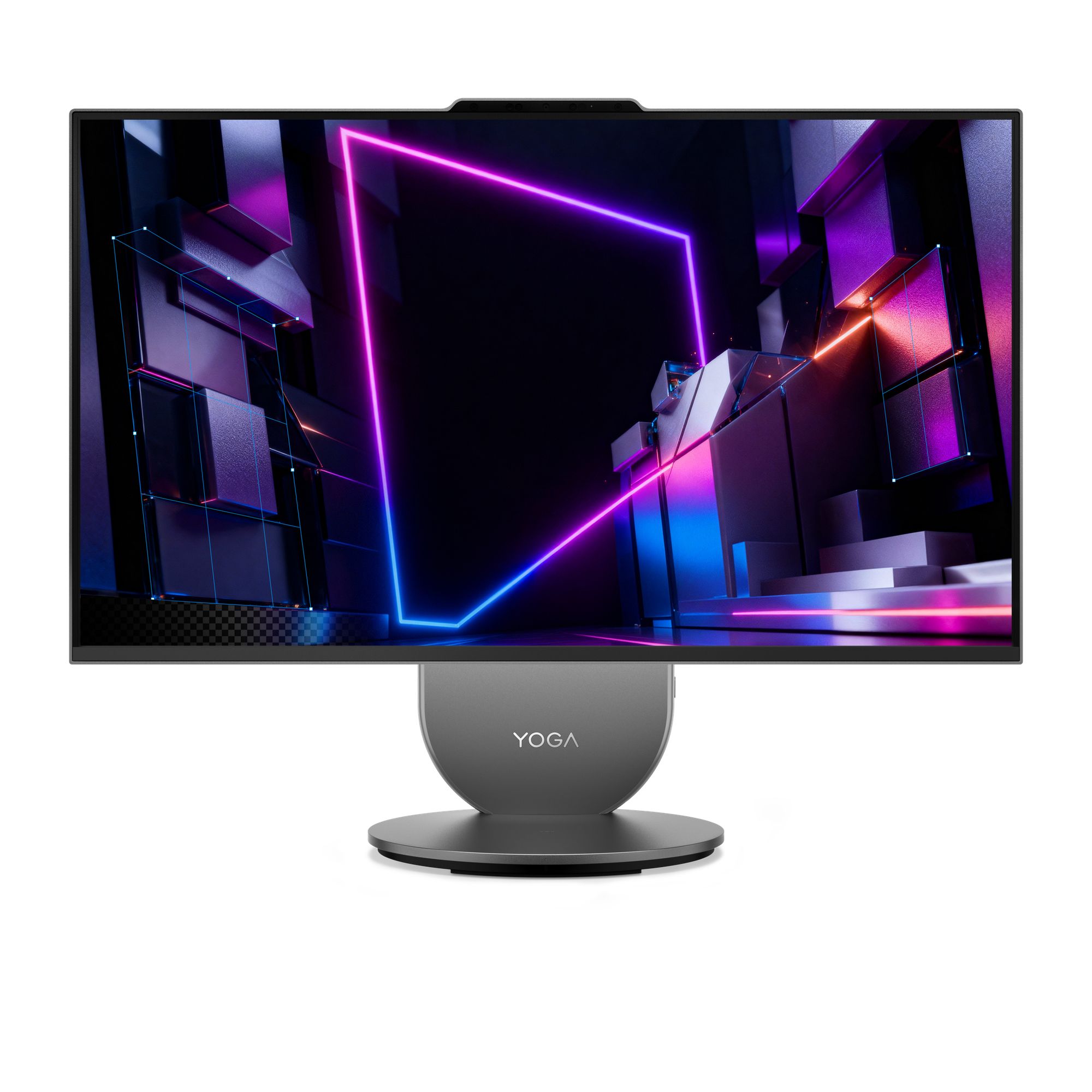Lenovo Yoga AIO 27IPH11 Intel Core Ultra 7 356H 68,6 cm (27") 2560 x 1440 Pixels Alles-in-één-pc 32 GB LPDDR5x-SDRAM 1 TB SSD Windows 11 Pro Wi-Fi 7 (802.11be) Grijs