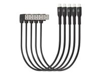 Kensington Lightning to USB Cable - 5 Pack - Black