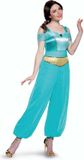 DISGUISE Disney Klassiek Aladdin Jasmijn Kostuum Volwassen Medium Blauw