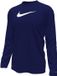 Nike Swimwear - T-shirt LM - Maat 146-156 - Meisjes - MARINE
