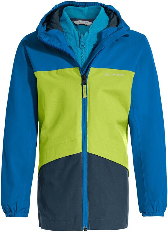 VAUDE VAUDE Escape 3in1 Jas Kinderen, blauw/groen 98 2023 Trekking- & Wandeljassen