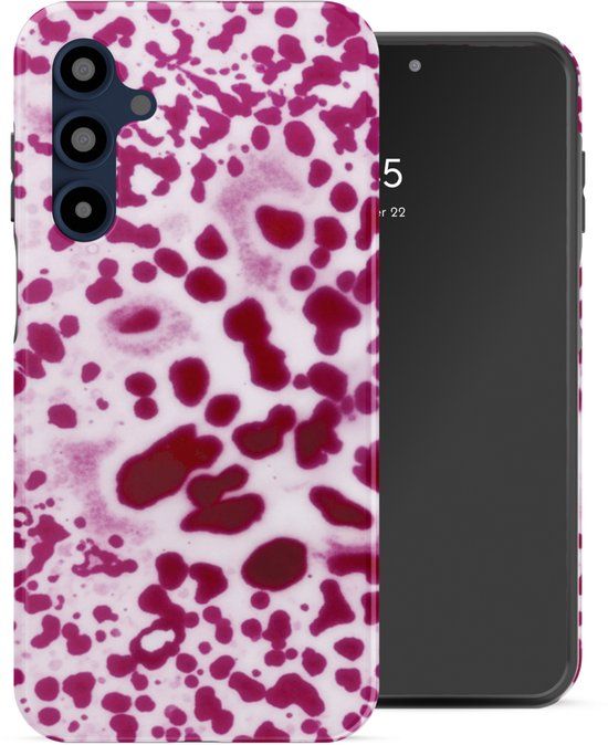 Selencia Hoesje - Geschikt voor Samsung Galaxy A16 (4G) / A16 (5G) - Backcover - Cosmic Orchid