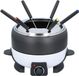 Cuisinier Deluxe Fondue Cuisinier Deluxe Elektrisch 800W – Fonduepan 2L voor 6 Personen - Geschikt voor Kaasfondue en Chocolade Fondue – Incl. Fonduevorken – Instelbare Temperatuur – RVS met Antiaanbaklaag
