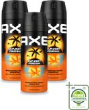 Axe Bodyspray Sunset Fresh - 150 ml - 3 pièces