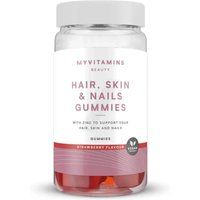 Myvitamins Aardbei Vegan Gummies voor huid, haar en nagels - 60gummies