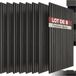 tectake Panneau mural 3D panneau acoustique 110x50 cm placage bois véritable feutre insonorisant, Lxl : 50x110 cm, (panneaux acoustiques mur Sonic Wall IV, 8 pièces, en chêne noir) découpe possible, montage facile avec colle ou vis