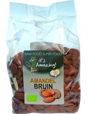 Its Amazing Amandelen Bruin Bio 300gr