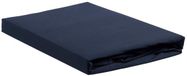Ambiante Katoen Hoeslaken 180x200 Donker Blauw