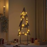 VidaXL Kerstboom bruin 149,5 cm massief teakhout