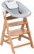 Equivera Chaise haute pour table - Couleur bois