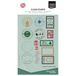 Vaessen Creative Clear Stamps Postzegels - 14 Fotopolymeer Stempels | Kerst DIY, Kaarten maken, Scrapbooking, Bullet journaling, Gebruik met acryl stempelblok of stempelhulp