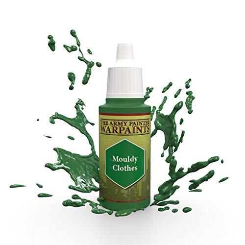 The Army Painter | Warpaint | Mouldy Clothes | Acrylic Non-Toxic Heavily Pigmented Water Based Paint for Tabletop Roleplaying, Boardgames, and Wargames Miniature Model Painting