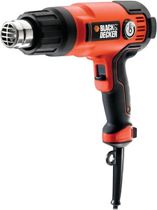 BLACK+DECKER Black + Decker KX2200K-QS heteluchtpistool/afbijtapparaat, 2000 W