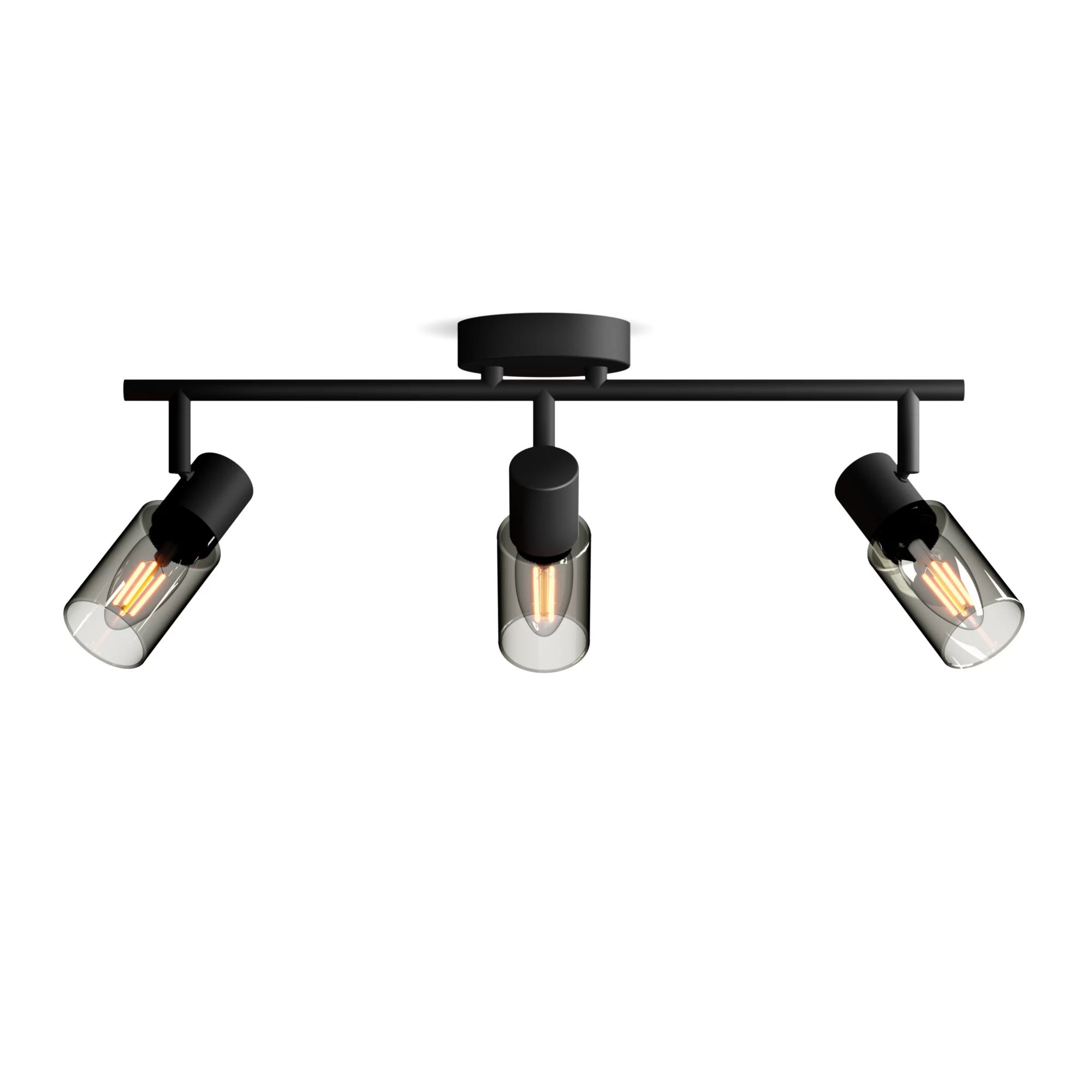 Philips Hue Philips Palms Spot - Plafondspot - 3-Lichts - Zwart - E14